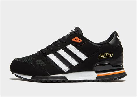 阿迪达斯 ZX 750 黑橙|adidas zx 750 price.